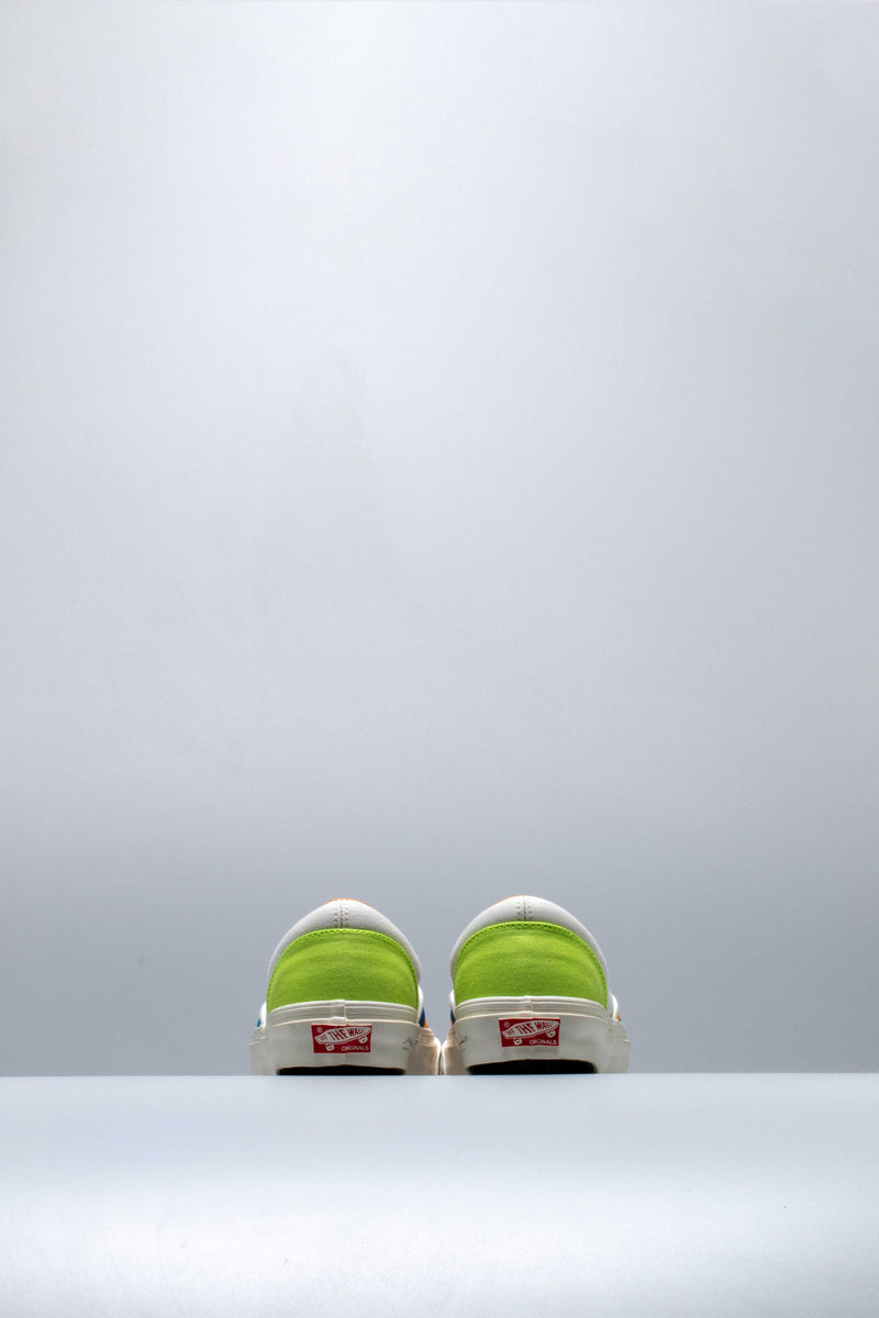 John Van Hamersveld X Vans Collection OG Classic Slip On LX Mens Shoe -  Green/Blue