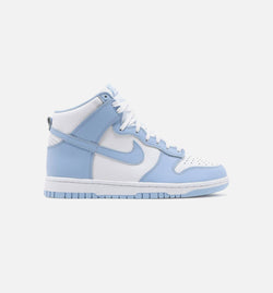 NIKE DD1869-107
 Dunk High Aluminum Womens Lifestyle Shoe - White/Aluminum Limit One Per Customer Image 0