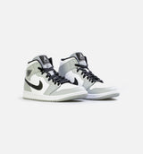 Air Jordan 1 Mid Smoke Grey Mens Lifestyle Shoe - Black/Grey