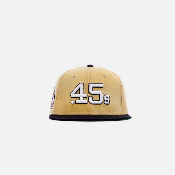 New Era 70726085 Houston Colt .45s Gold Dome 59Fifty Mens Fitted Hat -  Gold/Navy –
