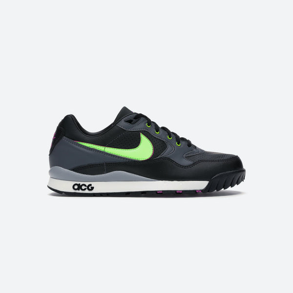 Nike AO3116 002 Nike Air Wildwood ACG Mens Running Shoe Black Green ShopNiceKicks