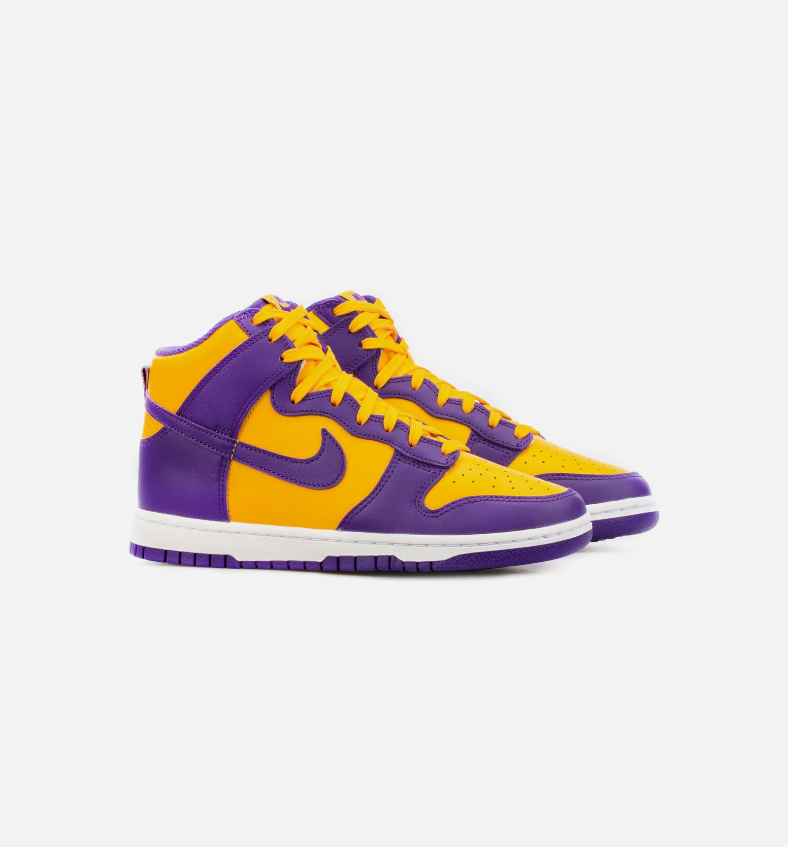 Nike DD1399 500 Dunk High Court Purple Mens Lifestyle Shoe Purple Yellow ShopNiceKicks