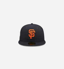 NEW ERA 60243523
 San Francisco Giants Pop Sweat 59fifty Fitted Hat Mens Hat - Black Image 0
