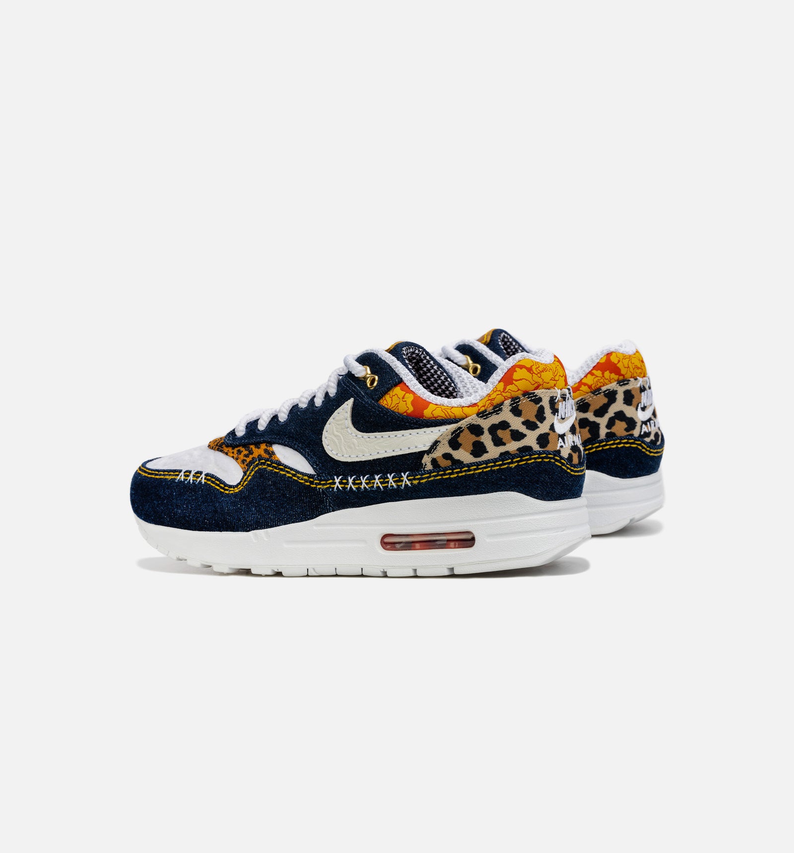 Nike FJ4452-432 Air Max 1 Premium Denim Leopard Mens Lifestyle Shoe -  Blue/Brown – ShopNiceKicks.com