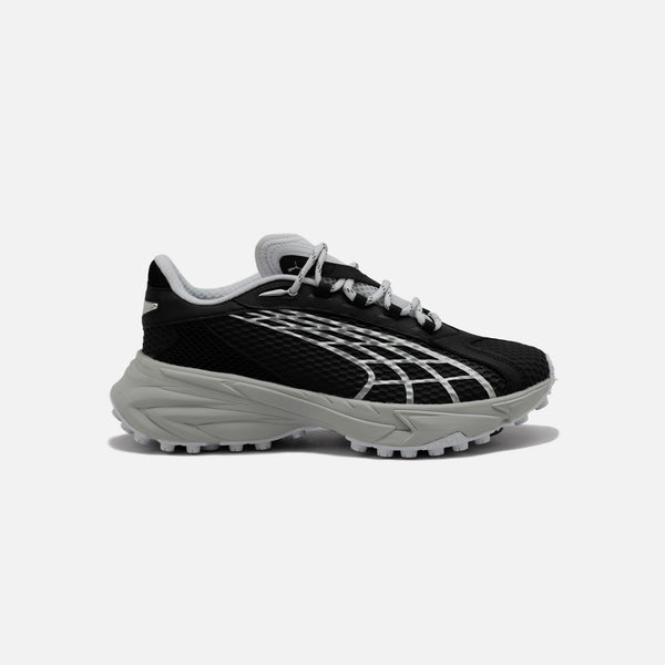 PUMA 397623-02 Spirex Speed Mens Running Shoe - Black/Silver Mist