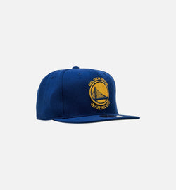 MITCHELL & NESS (SLD) G199 TPC 5WARRI
 Golden State Warriors NBA High Crown Fitted Men's - Royal Blue/Yellow Image 0