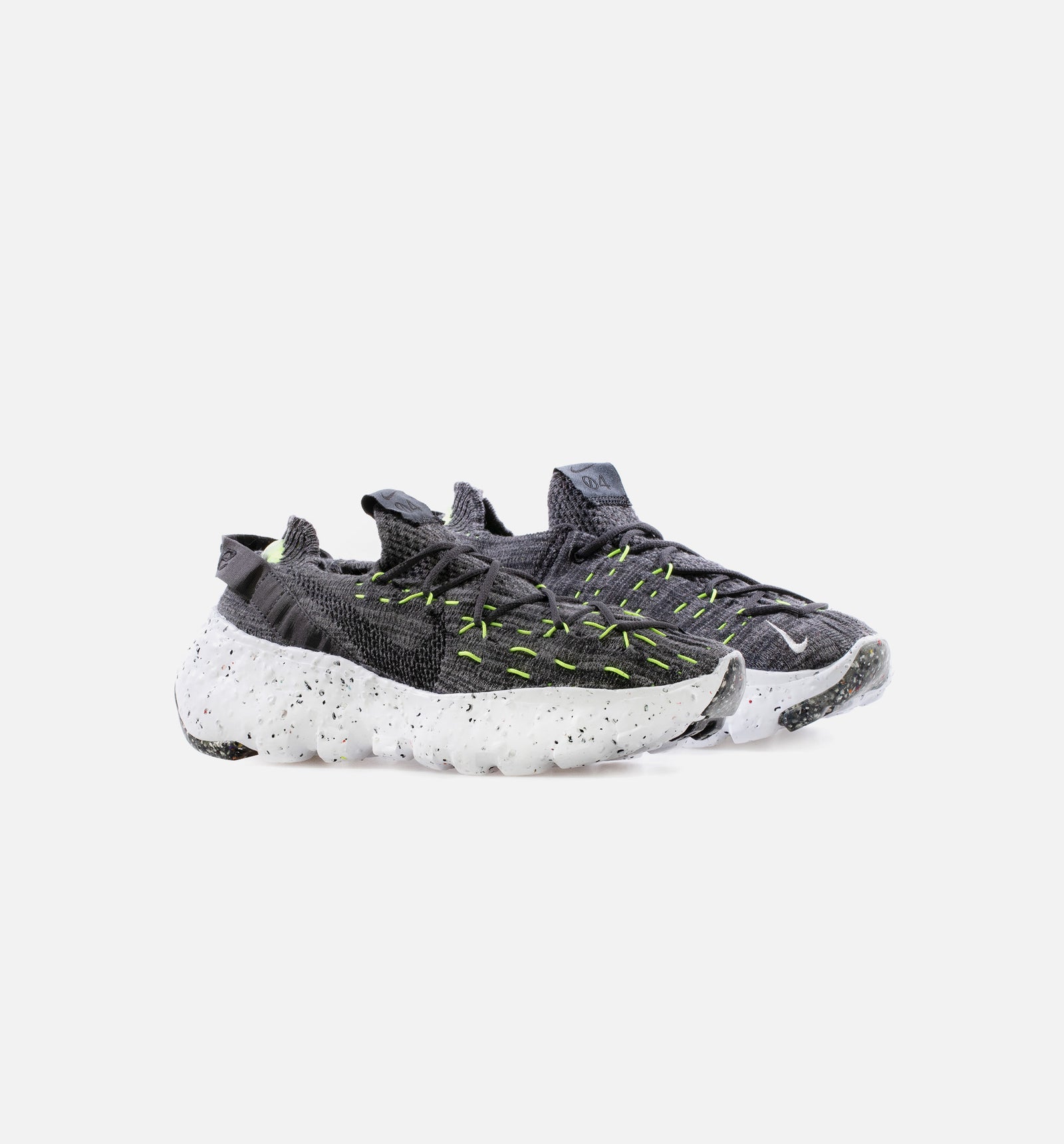 Nike Men’s Space Hippie 04, Black/Volt/White/CZ6398-010 size - 9.5 PRE-OWNED..!! Nike Men main image 3