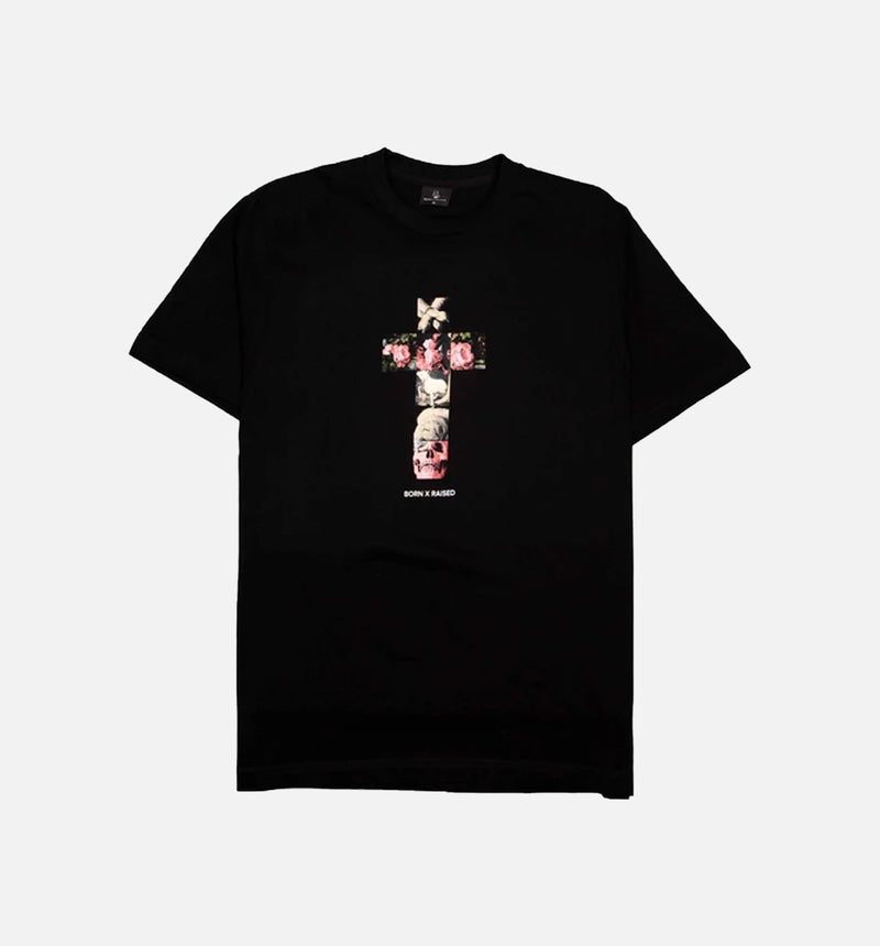 Crucify Tee Mens T-Shirt - Black