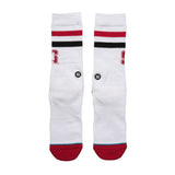 Stanford Logo Crew Socks - White