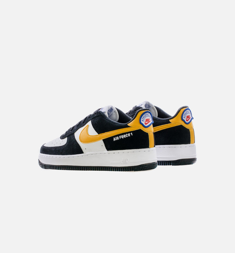 Air Force 1 Low Athletic Club Grade School Lifestyle Shoe - Black/Yellow