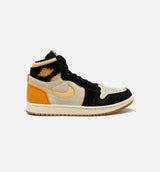 Air Jordan 1 Zoom CMFT 2 Muslin Vivid Orange Mens Lifestyle Shoe - Muslin/Black/Vivid Orange/Celestial Gold
