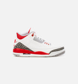Air Jordan 3 OG Fire Red Mens Lifestyle Shoe - White/Red