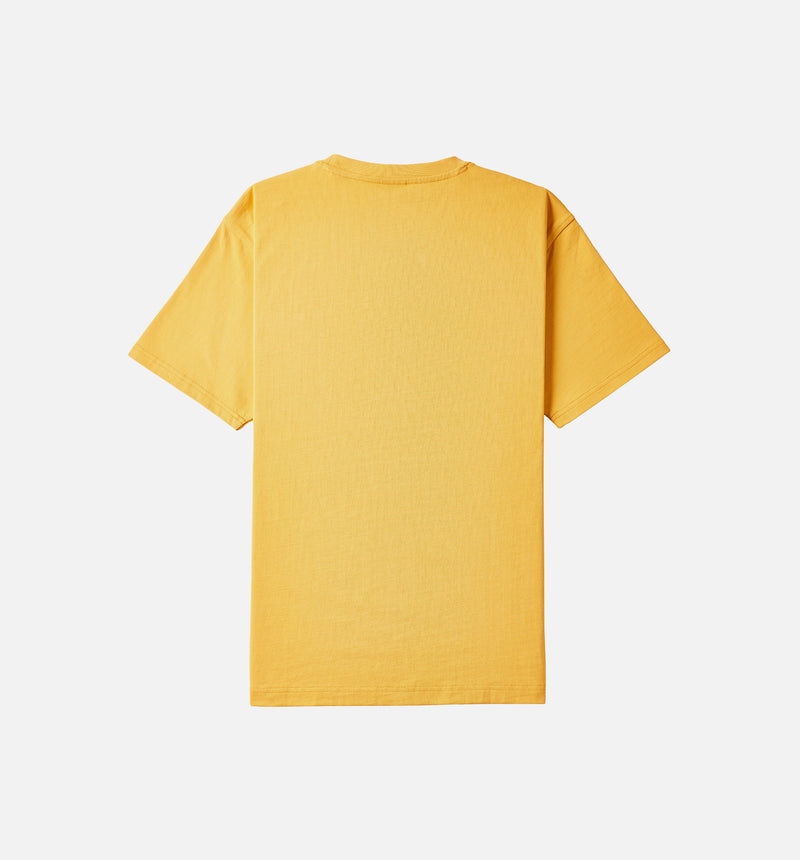 Conversations Amongst Us Mens Short Sleeve Shirt - Yellow