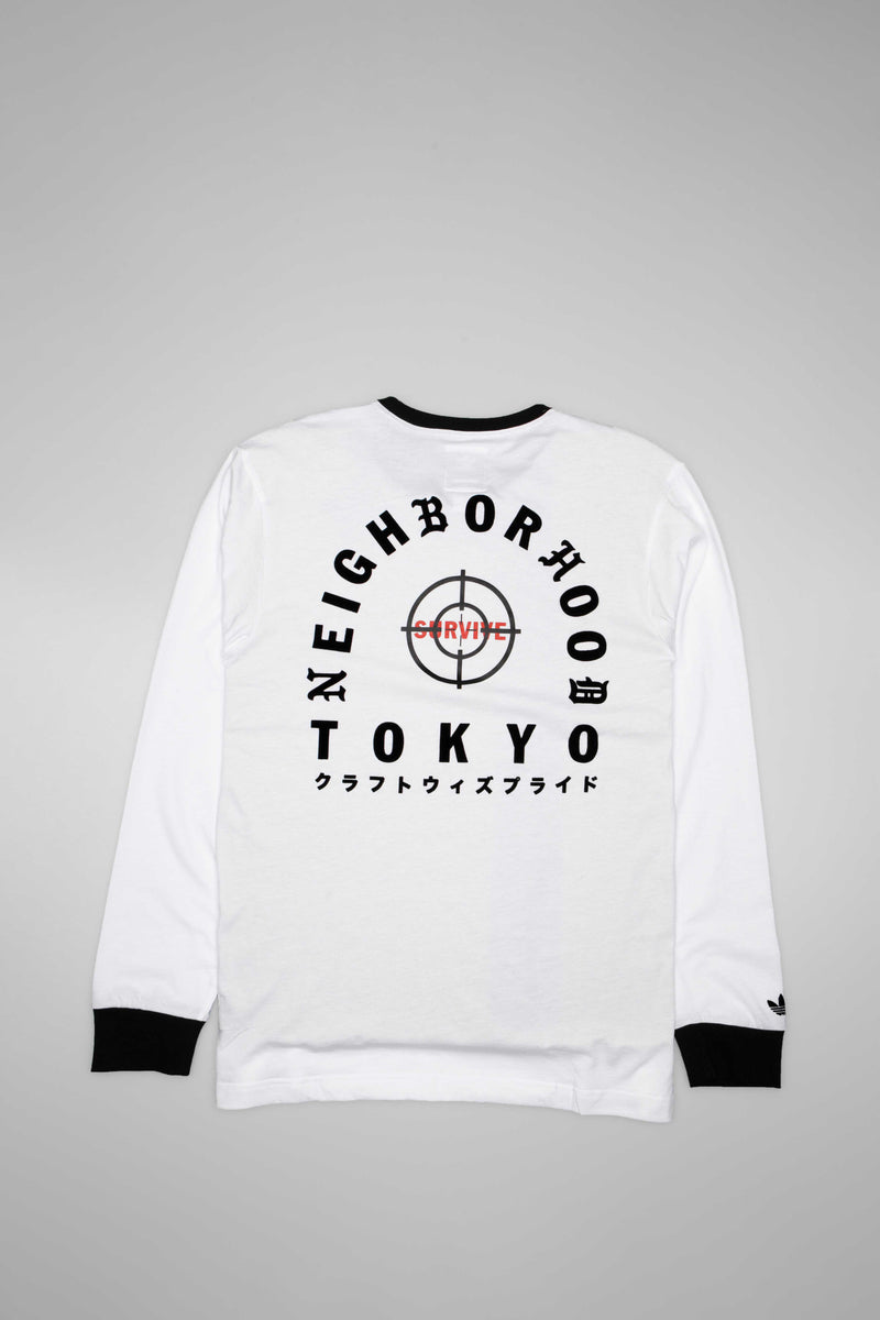 adidas X Neighborhood Collection Mens T-Shirt - White/Black
