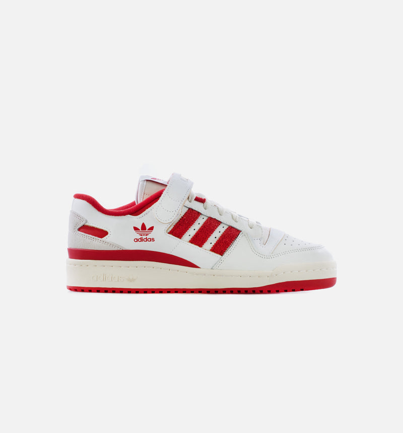 Forum 84 Low Mens Lifestyle Shoe - White/Red