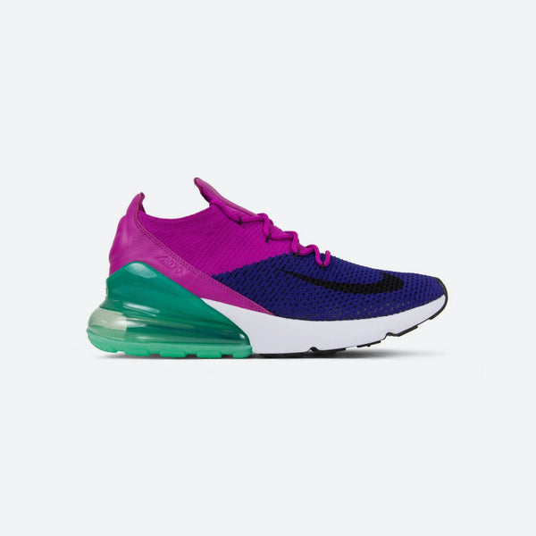 Nike air max 270 flyknit deep royal blue Clearance