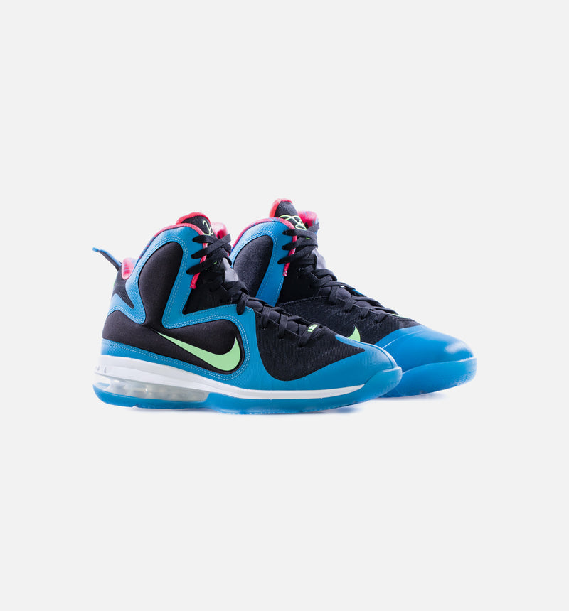 LeBron 9 South Coast Mens Basketball Shoe - Black/Blue