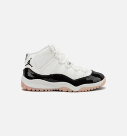 JORDAN DO3857-101
 Air Jordan 11 Retro Neapolitan Preschool Lifestyle Shoe - Sail/Velvet Brown/Atmosphere Image 0