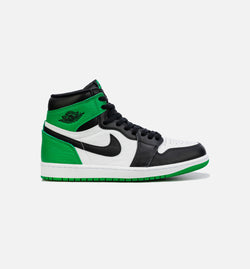 JORDAN DZ5485-031
 Air Jordan 1 Retro High OG Lucky Green Mens Lifestyle Shoe - Black/Green Image 0