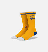 NBA Golden State Warriors Socks (Mens) - Yellow