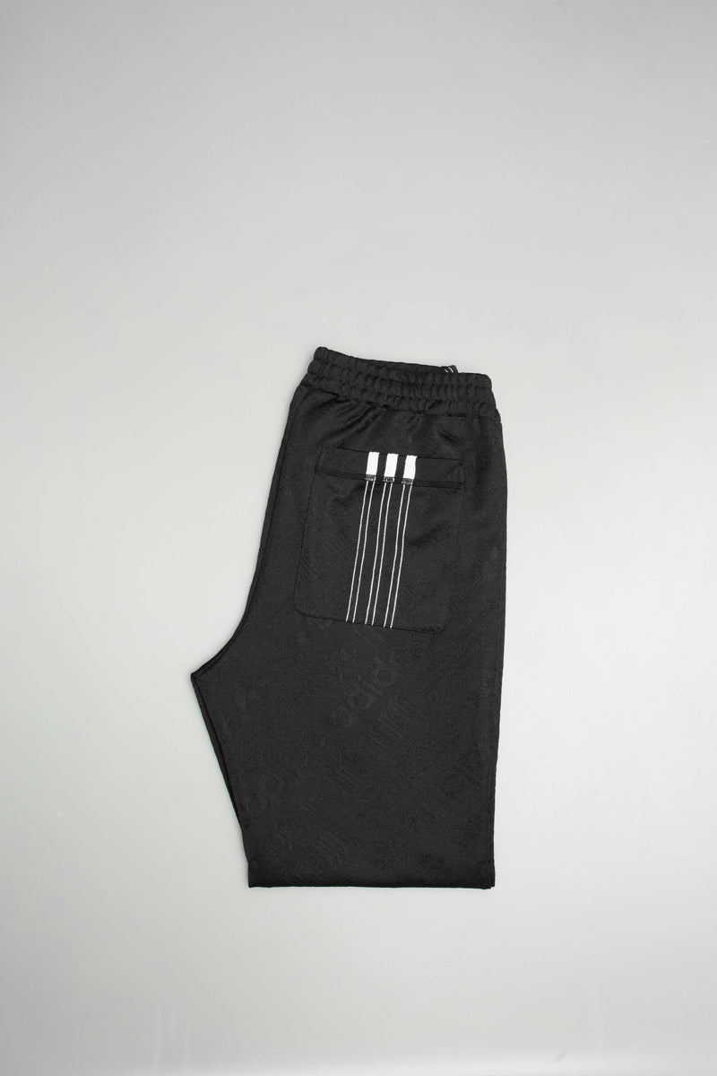 Alexander Wang Collection Jacquard Jogger Pants - Black/Black