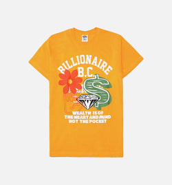 BILLIONAIRE BOYS CLUB 811-7201-GLD
 BB Bloom Short Sleeve Tee Mens T-Shirt Image 0