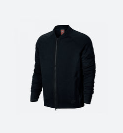 NIKE 810558-010
 Sportswear Tech Knit Bomber Jacket Men's - Black Image 0