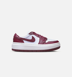 JORDAN DH7004-161
 Air Jordan 1 Elevate Low Dark Beetroot Womens Lifestyle Shoe - White/Sail/Dark Beetroot Image 0