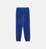 Jeremy Scott Velour Cuffed Pants Mens Pants - Blue