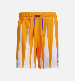 ADIDAS H48541
 Eric Emanuel Hoops Summer Essentials Shorts Mens Shorts - Solar Gold Image 0