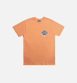 Worldwide Short Sleeve Mens T-Shirt - Orange