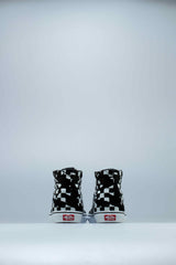 SK8-Hi Overprint Check Mens Shoe - Checkerboard Black/White