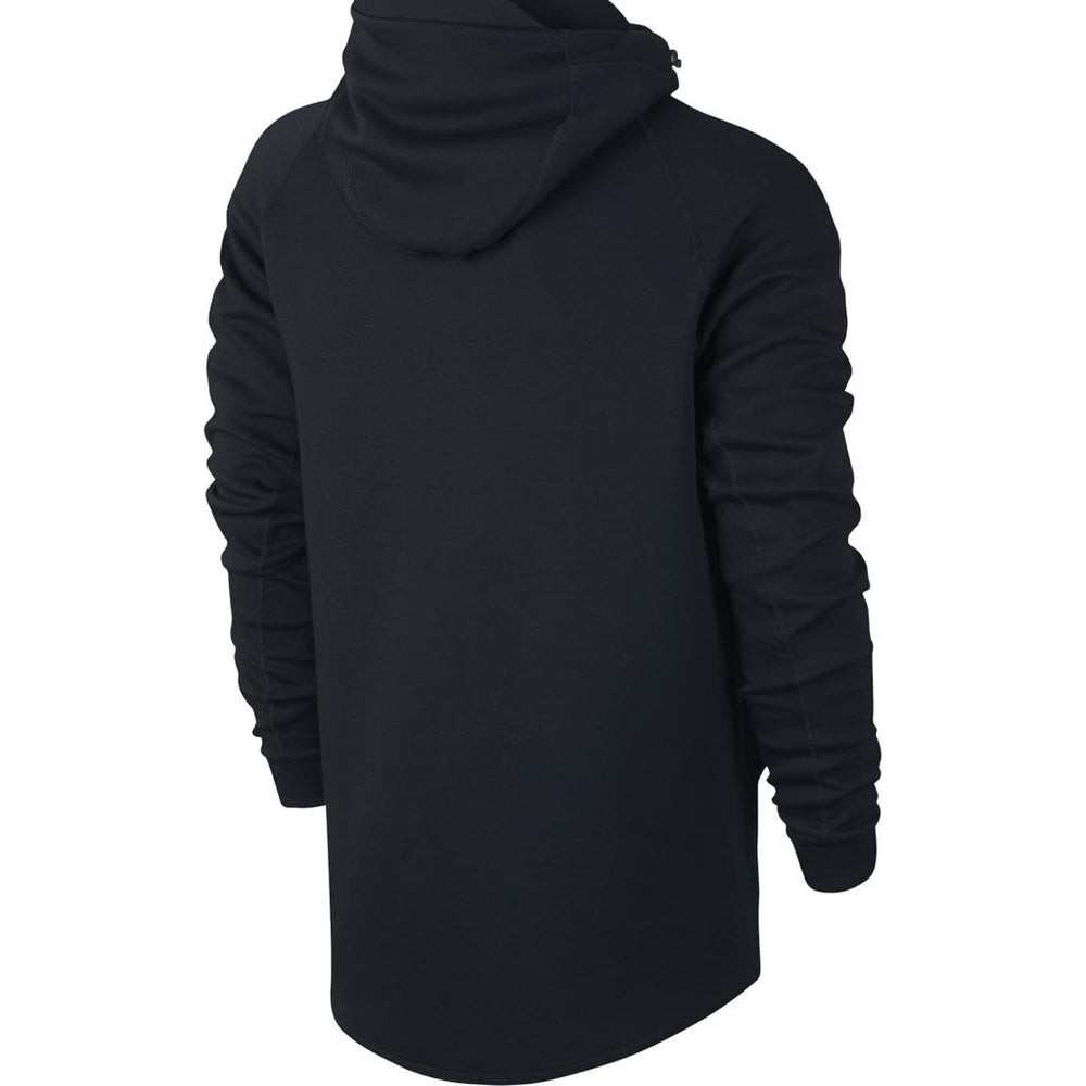 Nike 708095-010 Nike Tech Fleece Full-Zip Hoodie - Black/Black Nike 708095-010 Nike Tech Fleece Full-Zip Hoodie - Black/Black