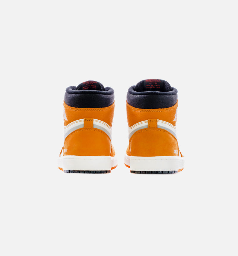 Air Jordan 1 Element Light Curry Mens Lifestyle Shoe - Orange/Black Free Shipping