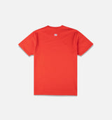 Fossil Fuel Short Sleeve Mens T-Shirt - Red